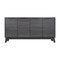 Flash Furniture Hatfield 60 Inch 4 Door Storage Buffet Sideboard, TV Stand for up to 64 TV's, Black Wash EM-0372-BK-GG - alternate 5
